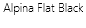 Alpina Flat Black